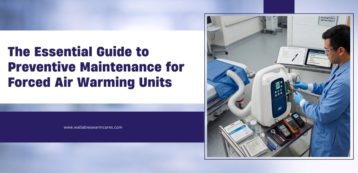 Preventive maintenance inspection of forced air warming system