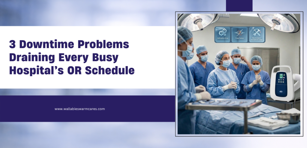 Forced Air Warming Machine: 3 Downtime Problems Draining Every Busy Hospital’s OR Schedule