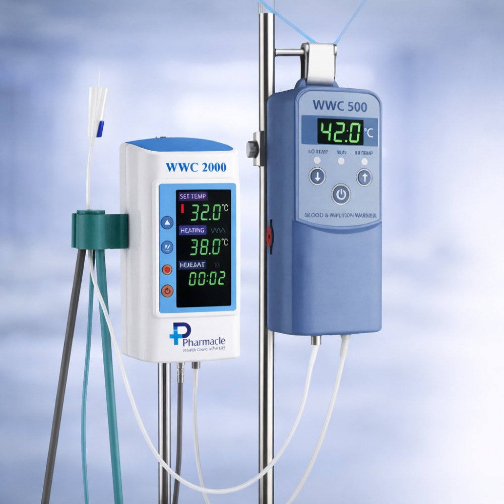 Tube-compatible fluid warmer for hospital use